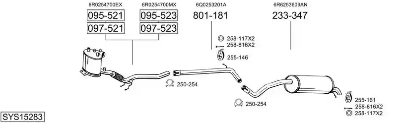 BOSAL SYS15283