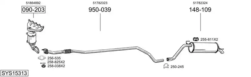 BOSAL SYS15313