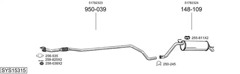 BOSAL SYS15315