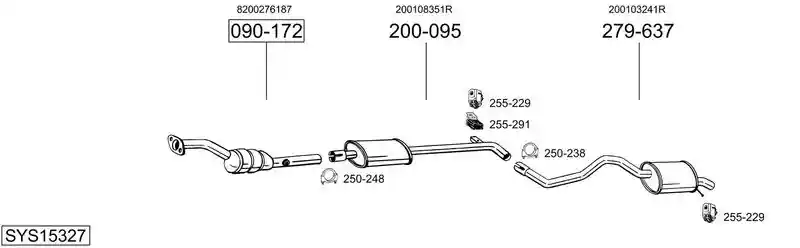 BOSAL SYS15327