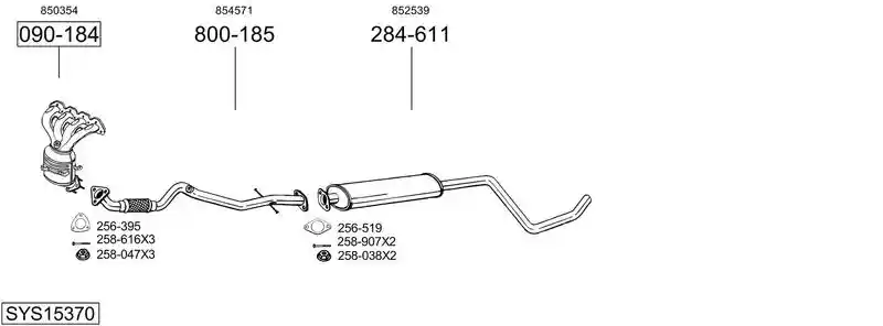 BOSAL SYS15370