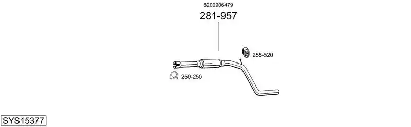 BOSAL SYS15377