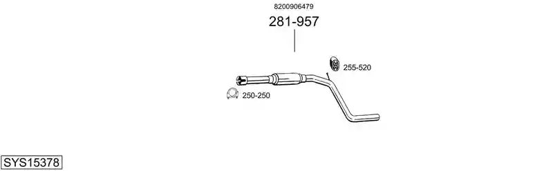 BOSAL SYS15378