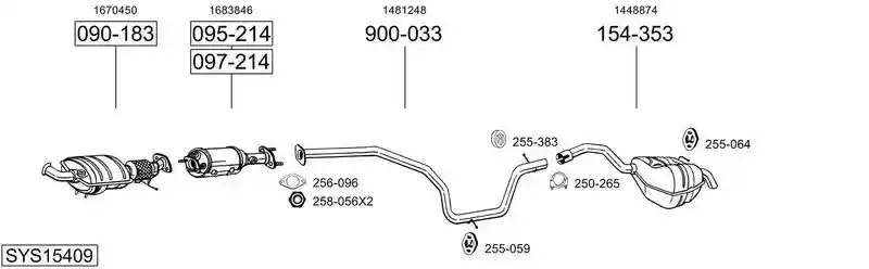BOSAL SYS15409