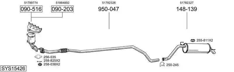 BOSAL SYS15426