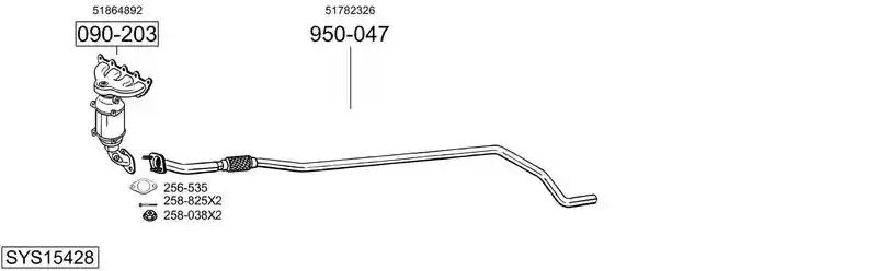 BOSAL SYS15428