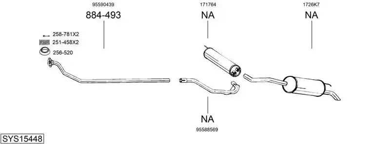 BOSAL SYS15448