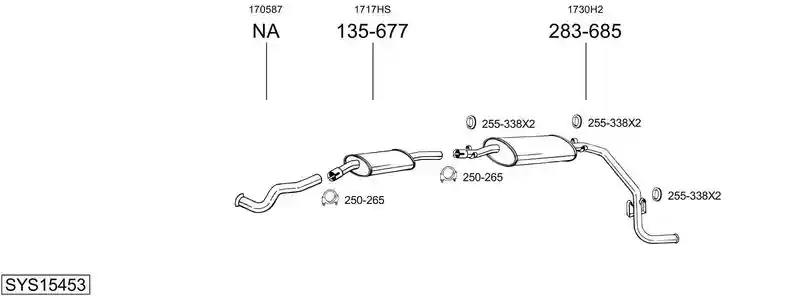 BOSAL SYS15453
