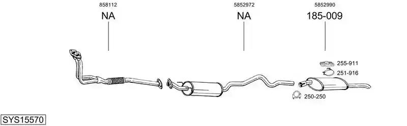 BOSAL SYS15570
