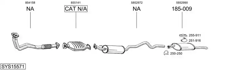 BOSAL SYS15571