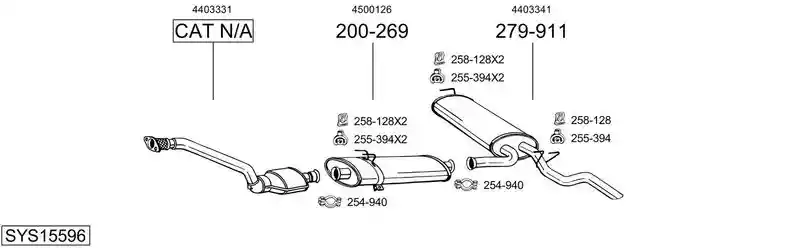 BOSAL SYS15596