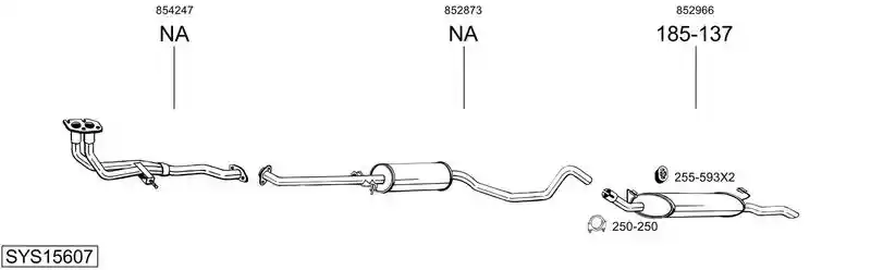 BOSAL SYS15607