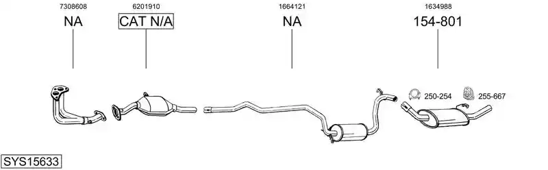 BOSAL SYS15633