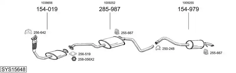 BOSAL SYS15648