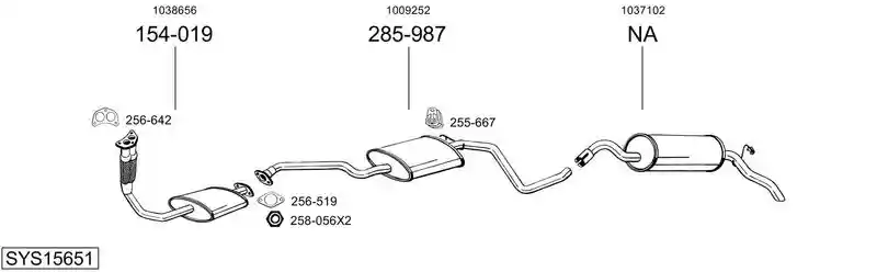 BOSAL SYS15651