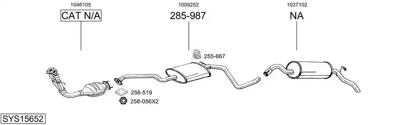 BOSAL SYS15652