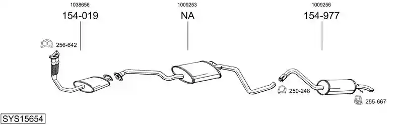 BOSAL SYS15654