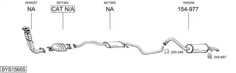 BOSAL SYS15655