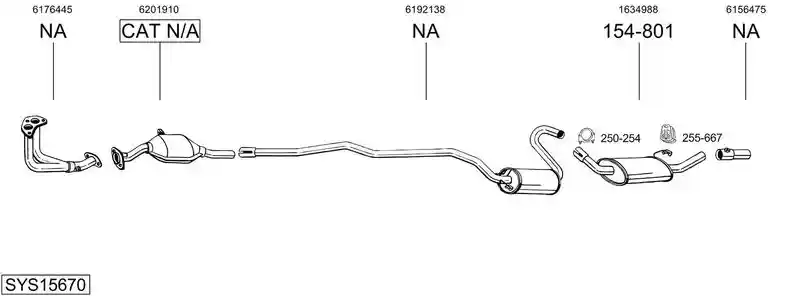 BOSAL SYS15670