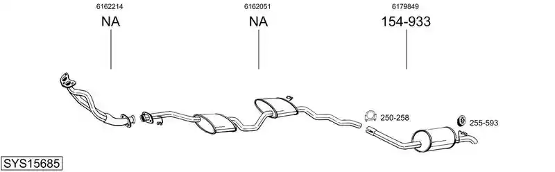 BOSAL SYS15685