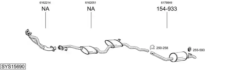 BOSAL SYS15690