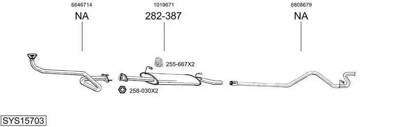 BOSAL SYS15703