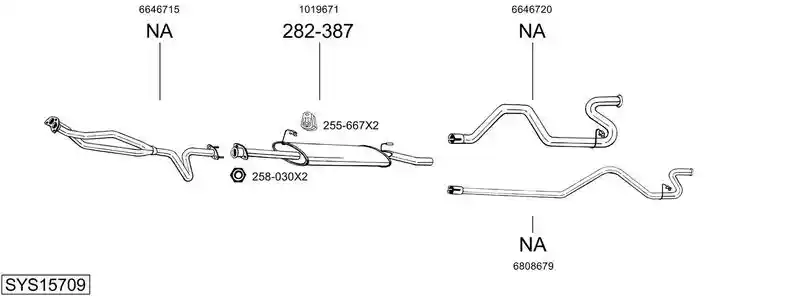 BOSAL SYS15709