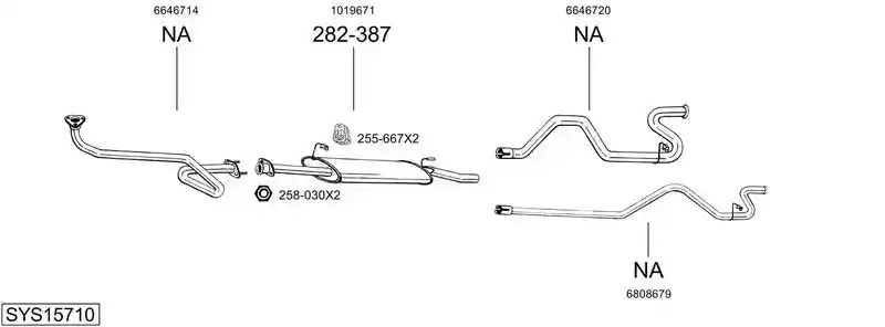 BOSAL SYS15710