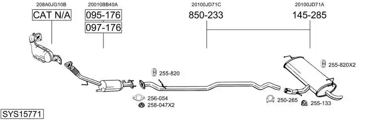BOSAL SYS15771