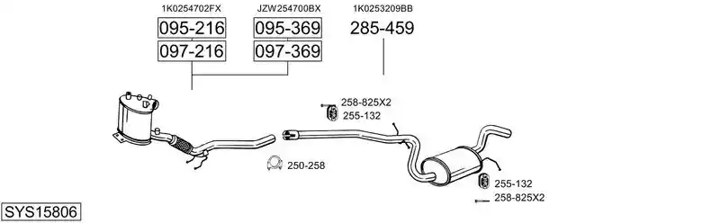BOSAL SYS15806