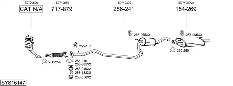 BOSAL SYS16147