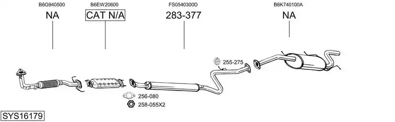 BOSAL SYS16179