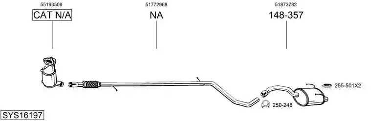 BOSAL SYS16197