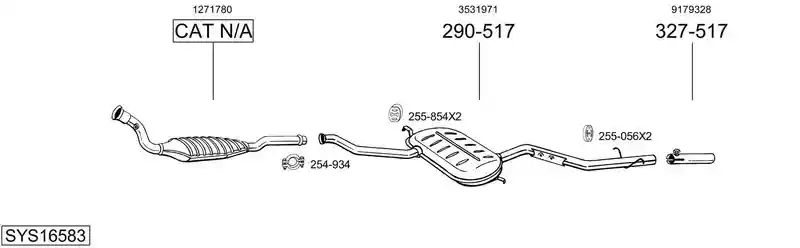 BOSAL SYS16583
