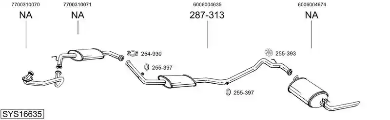 BOSAL SYS16635