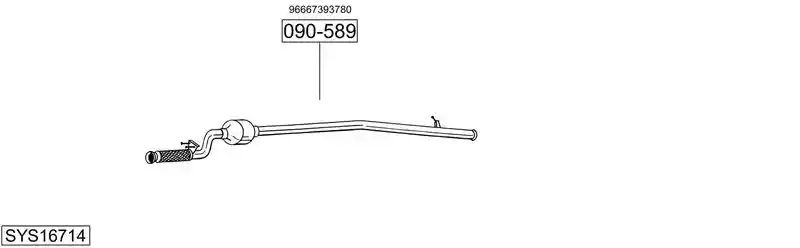 BOSAL SYS16714