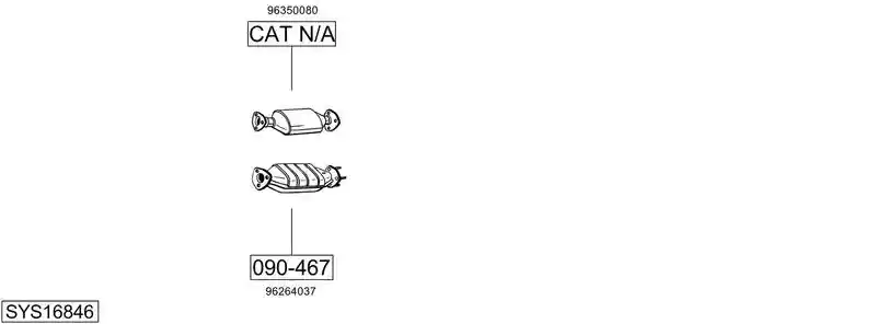 BOSAL SYS16846