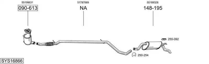 BOSAL SYS16866