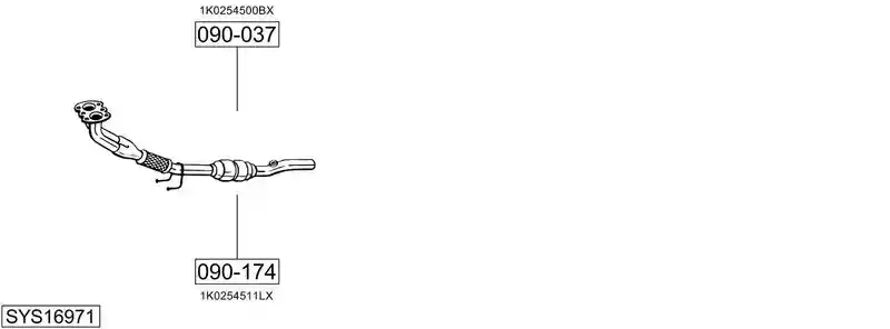 BOSAL SYS16971