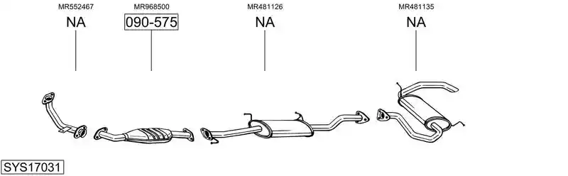 BOSAL SYS17031