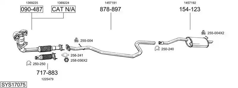 BOSAL SYS17075