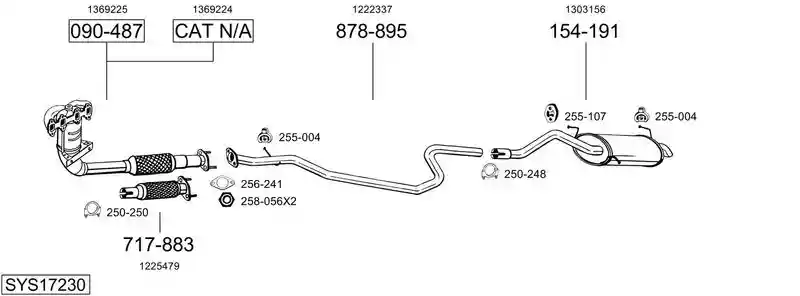 BOSAL SYS17230