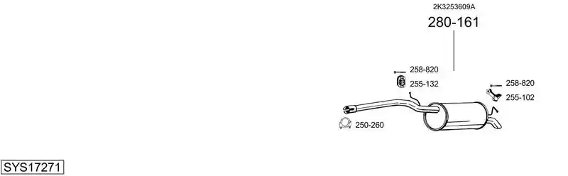 BOSAL SYS17271