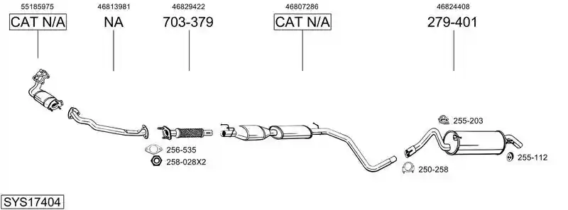 BOSAL SYS17404
