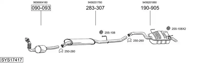 BOSAL SYS17417