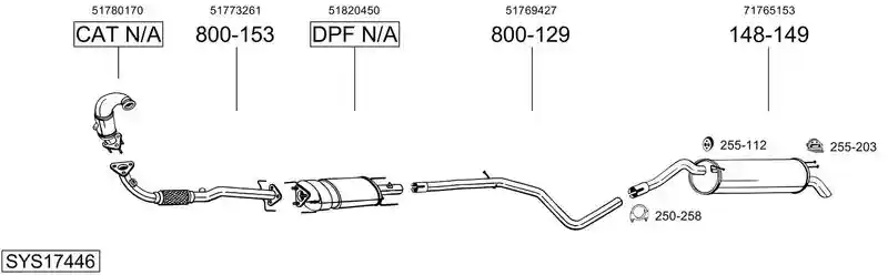 BOSAL SYS17446