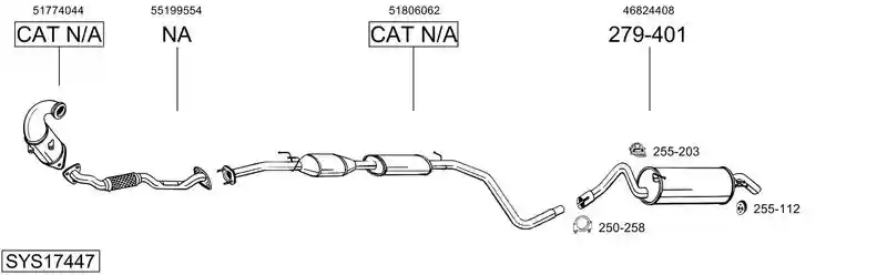BOSAL SYS17447
