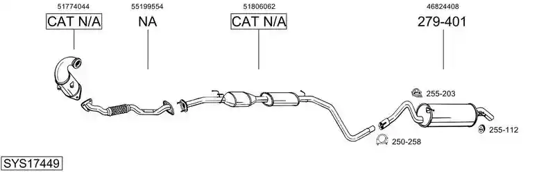 BOSAL SYS17449