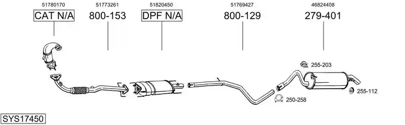BOSAL SYS17450