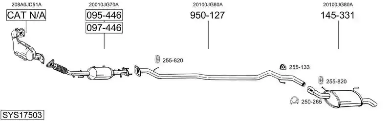 BOSAL SYS17503